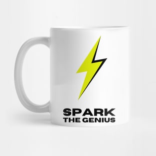 Spark The Genius logo - Fluorescent Mug